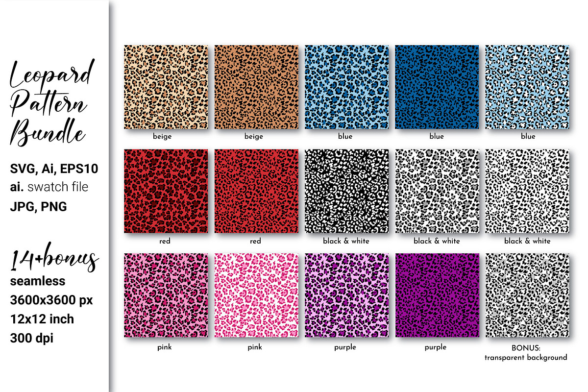 Leopard pattern. Leopard print., a Pattern Graphic by AvaAva (Photo 1 of 7)
