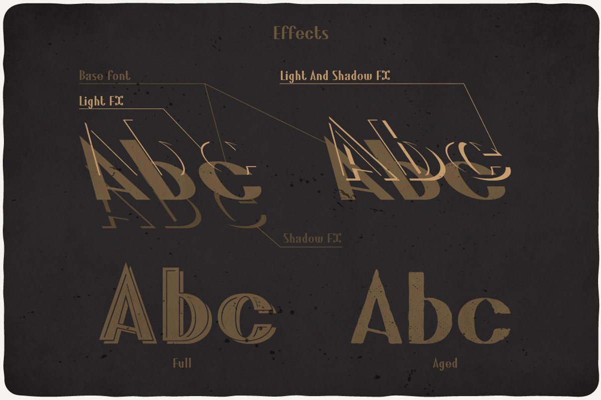 Sambuca Typeface preview 4
