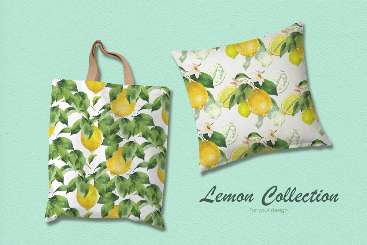 Lemon Collection, a Food Illustration by oKOLOstyle (Photo 5 of 8)