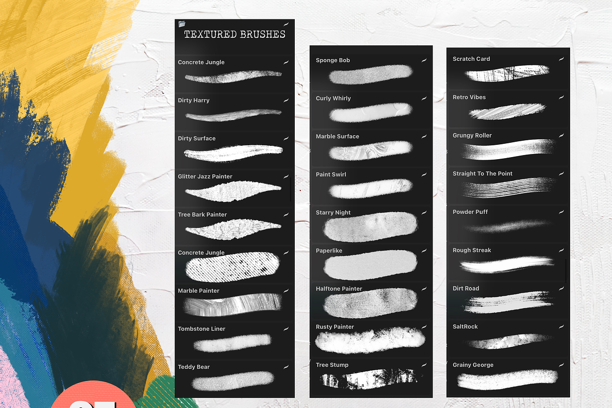 Perfectly Imperfect for Procreate, a Brush Add-On by OkayAnnie Designs (Photo 10 of 16)
