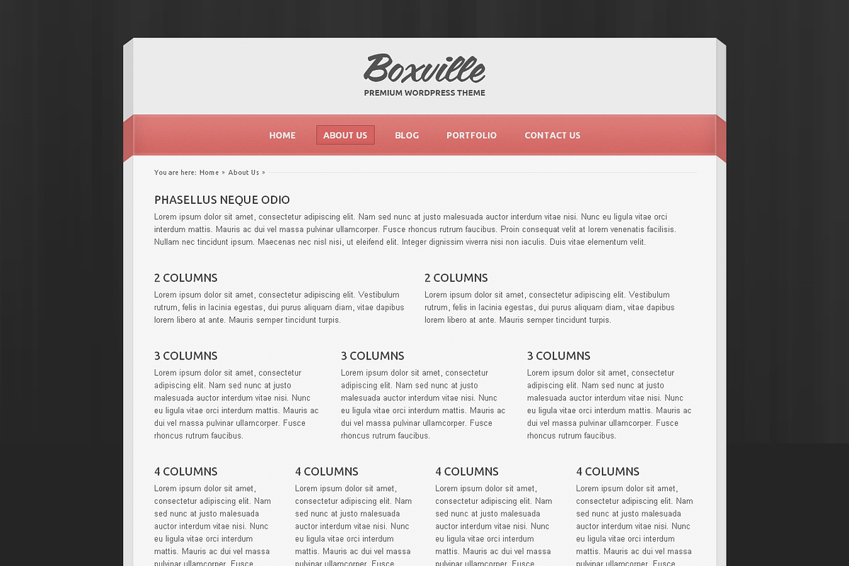 Boxville Wordpress Theme, a Websites & App Template by cssmania (Photo 2 of 5)