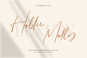 Hollie Mally, a Script Font by Good Java Studio (Thumbnail 1 of 11)