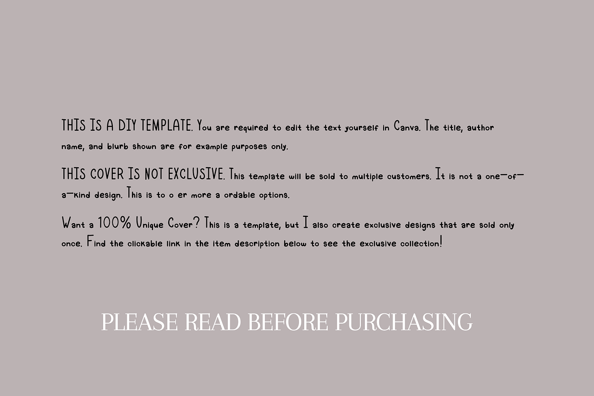 Premade Book Cover Minimalist Design preview 5
