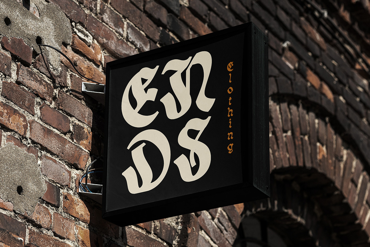 CS Monarch – Blackletter Font, a Sans Serif Font by Craft Supply Co. (Photo 7 of 8)