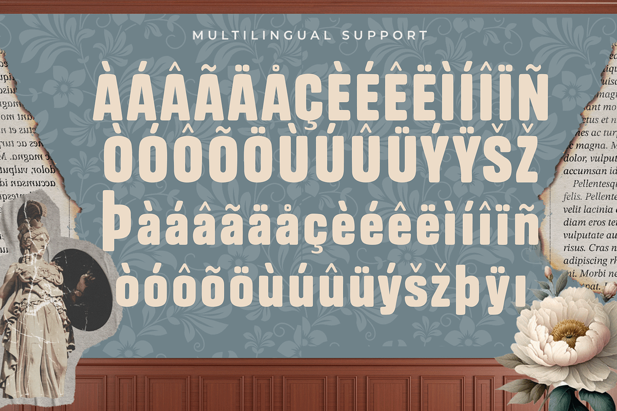 Relife – Modern Retro Font, a Sans Serif Font by overlaytemplates (Photo 5 of 5)