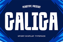 Galiga - Sans Serif Sport Typeface