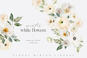 FLORAL WINTER BOX Watercolor Bundle, a Seasonal Illustration by Muse Artist (Thumbnail 4 of 95)