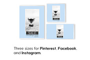 High Tide Social Media Pack, a Social Media Template by Candor Creative (Thumbnail 3 of 4)