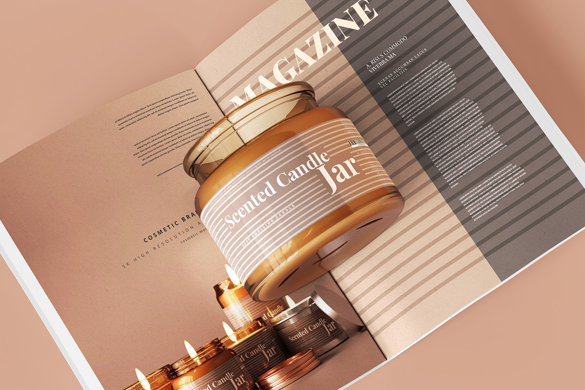 Amber Glass Candle Mockup Bundle, a Packaging Mockup by pmvch (Photo 110 of 135)
