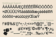 Tavero Font, a Sans Serif Font by Erifqizefont (Thumbnail 7 of 8)