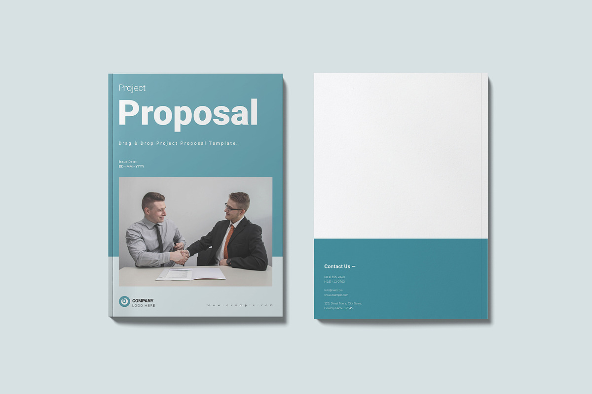 Project Proposal Template, a Brochure Template by GoldenGrid Studio (Photo 8 of 8)