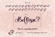 Bellissa, a Script Font by Letterara (Thumbnail 9 of 10)