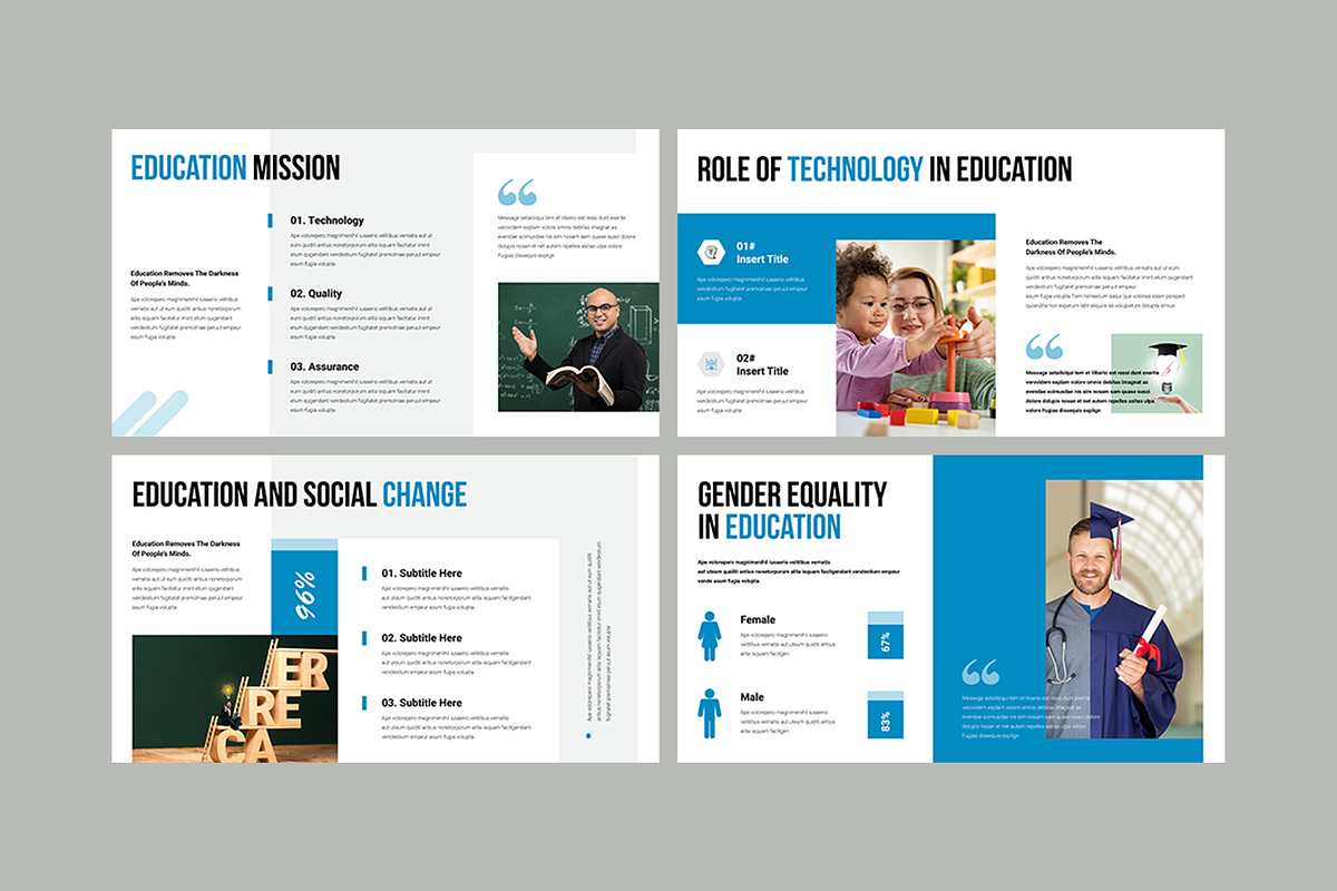 Education Presentation Layout, a Presentation Template by Pixelpick (Photo 5 of 5)