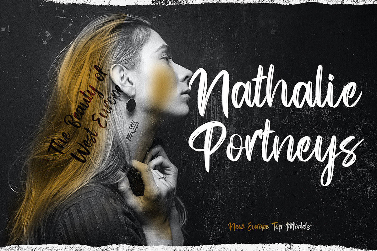 Hysteria - Stylish Script Font preview 5