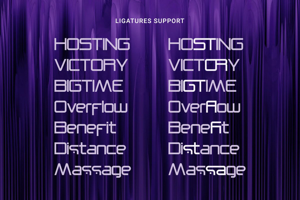 Firstime - Futuristic Display Font, a Sans Serif Font by Brand Earth (Photo 3 of 9)