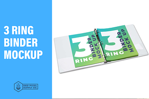 3 Ring Binder Mock UP