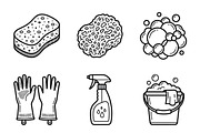 Bundles Set Soap Boutique Icon, an Outline Icon by adenpinkstore (Thumbnail 5 of 12)