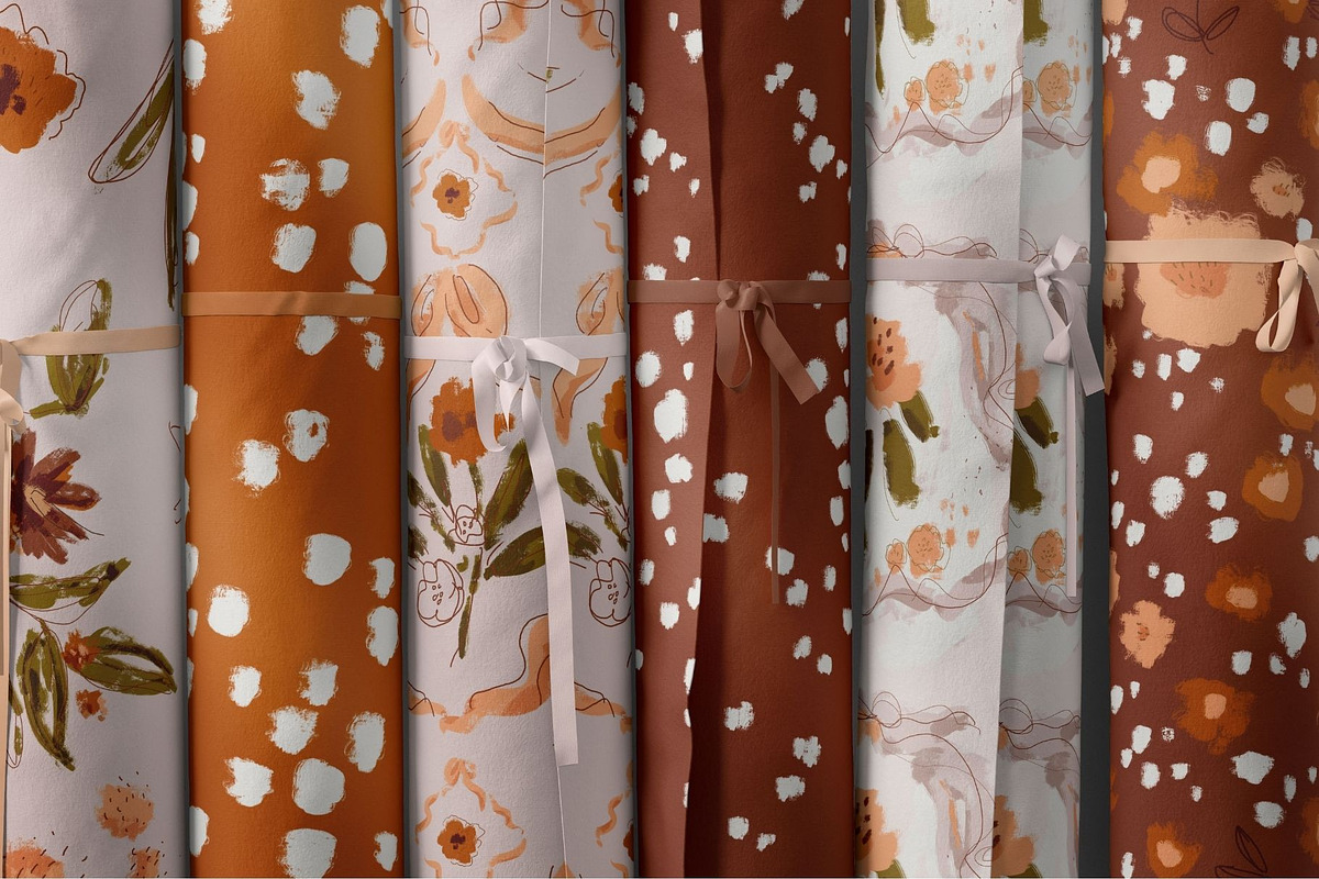 Bambi in Bloom. Pattern Collection, a Pattern Graphic by PaperJamLab (Photo 5 of 11)