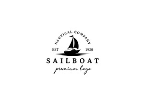 Sailor Boat Logo Design, a Branding & Logo Template by AlvinStd