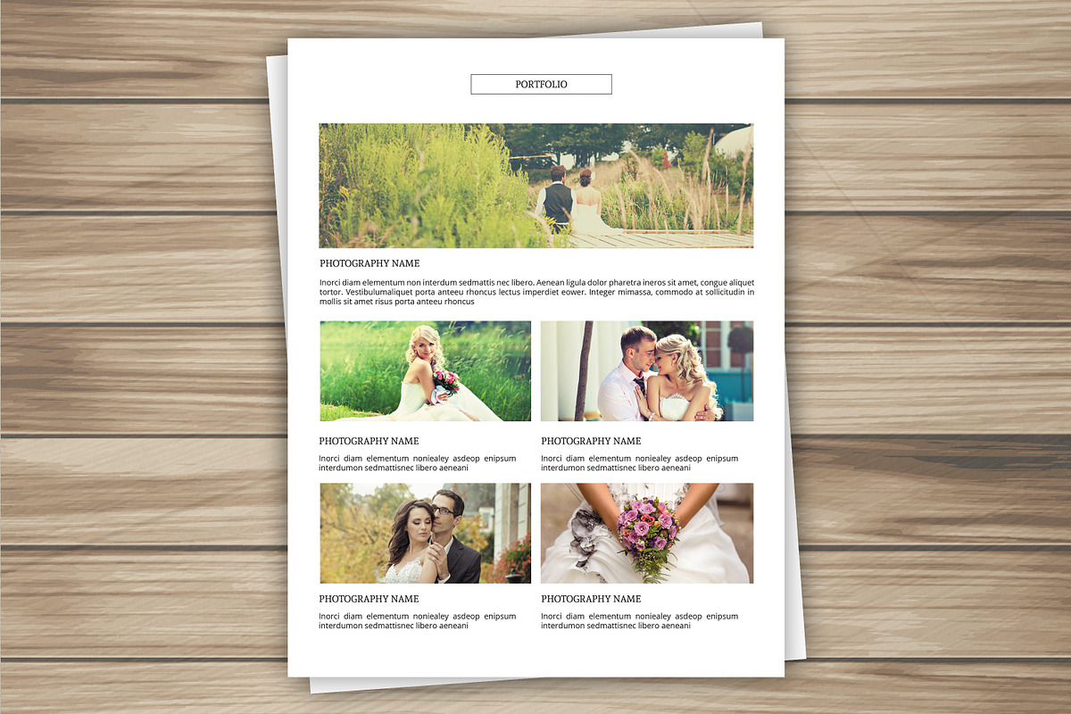Photographer About me Page preview 8