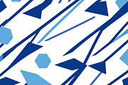 4 Blue and white abstract shapes, an Abstract Photo by ComfortQ (Thumbnail 4 of 4)