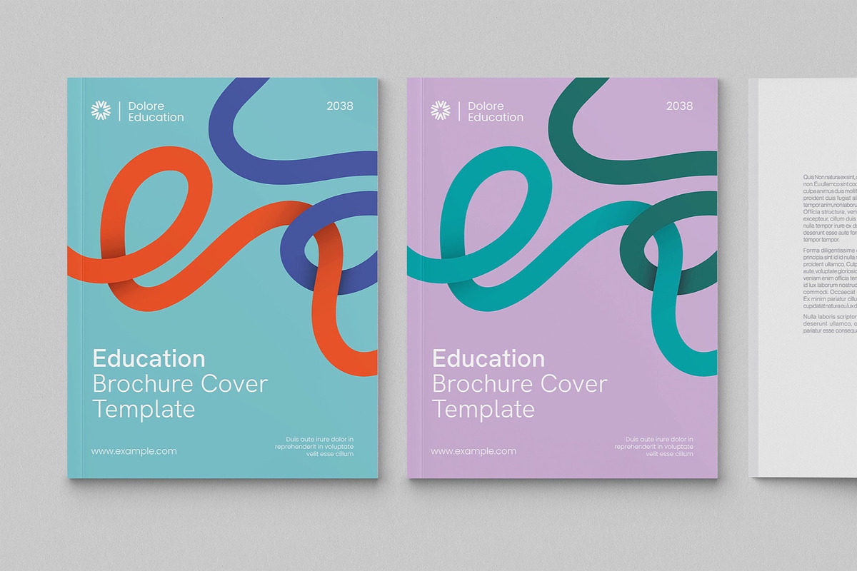 Education Brochure Cover Template, a Brochure Template by BrandPacks (Photo 2 of 6)