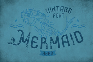 Mermaid Vintage Label Typeface