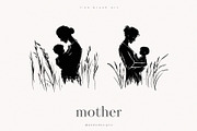 Mother Drawings, a Person Illustration by PeDe Designs (Thumbnail 6 of 6)
