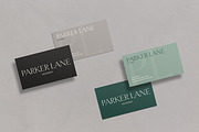 Parker Business Card Template, a Business Card Template by Franklin Lane (Thumbnail 4 of 7)
