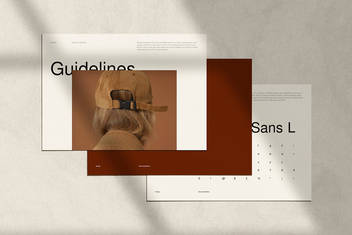 Brand Guidelines, a Brochure Template by T E M P L Y (Photo 1 of 19)