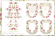 Vintage Cherry Crest Watercolor Set, a Decorative Illustration by WonderWonder (Thumbnail 3 of 21)