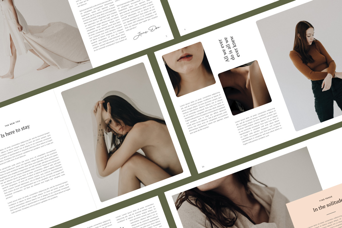 Friend Magazine Template, a Magazine Template by SubtleSupply (Photo 2 of 19)
