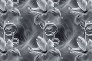 Monochrome - Floral Patterns, a Pattern Graphic by Art Sproot (Thumbnail 5 of 8)