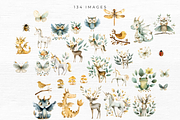 Fairy Garden Clipart, 134 PNG, a Decorative Illustration by EllyandLima (Thumbnail 4 of 10)