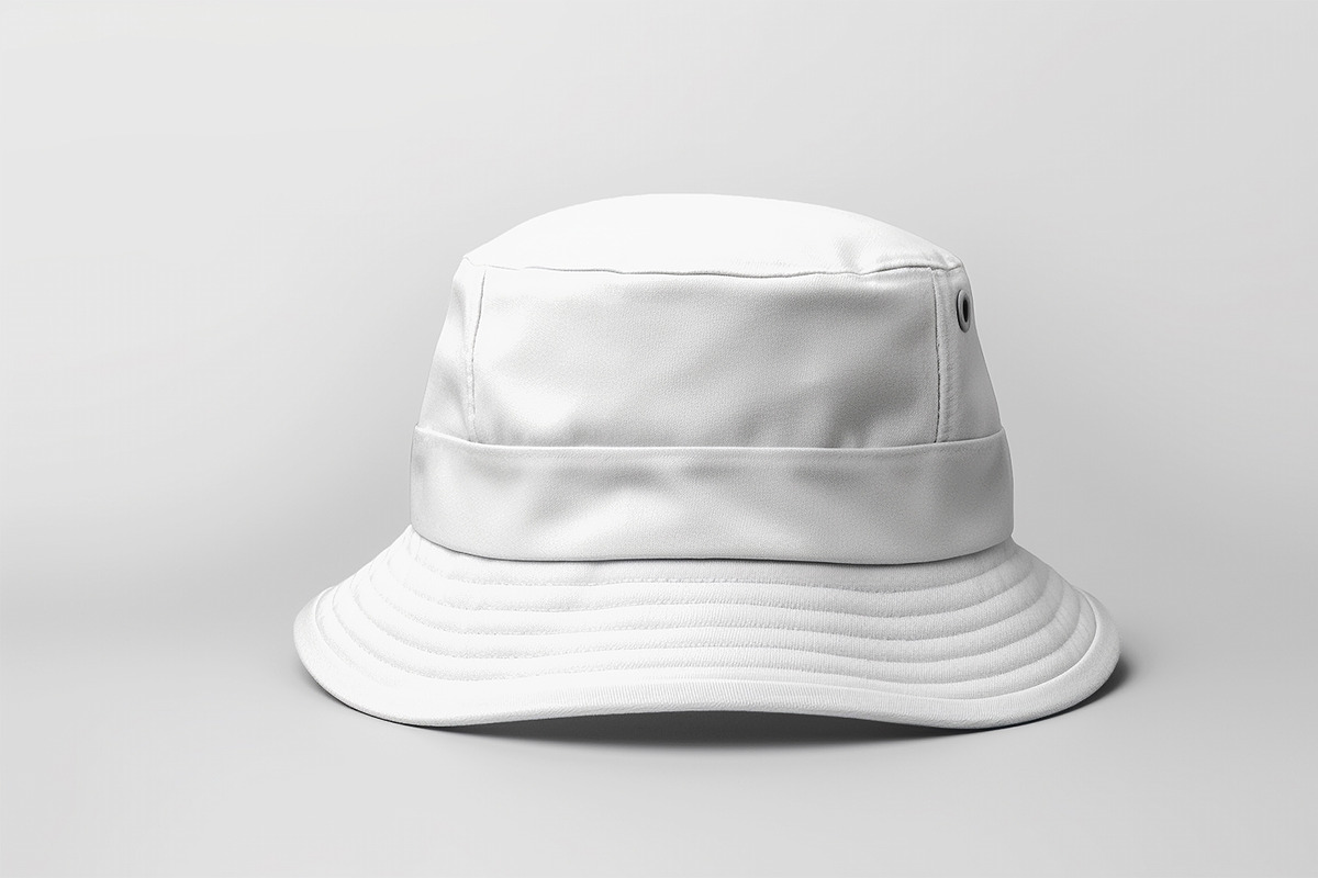 Realistic bucket hat mockup, a Hat Mockup by Raihan Rahman (Photo 4 of 10)