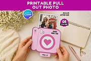 Printable Pull Out Photo Card Canva, a Card Template by Snapybiz (Thumbnail 1 of 11)