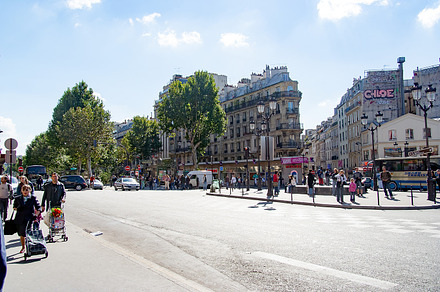 Walking and sightseeing in Paris