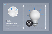 Modern Smart Home 3D Icons, a Technology Illustration by twinstd (Thumbnail 2 of 6)