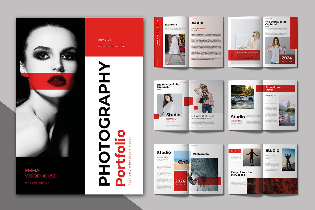 PhotoBook Magazine Layout, a Magazine Template by ContestDesign (Photo 1 of 4)