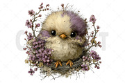 Spring Peeking Animals Clipart, an Illustration by Craft Nest (Thumbnail 11 of 12)