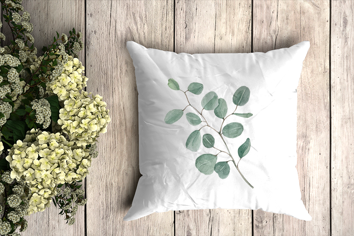 Greenery - Watercolor Clip Art Set, a Decorative Illustration by Tati Bordiu (Photo 5 of 5)