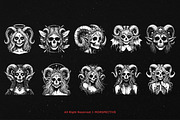 10 Bundle Dark Art Nymph Girl Fairy, an Illustration by Morspective (Thumbnail 6 of 7)