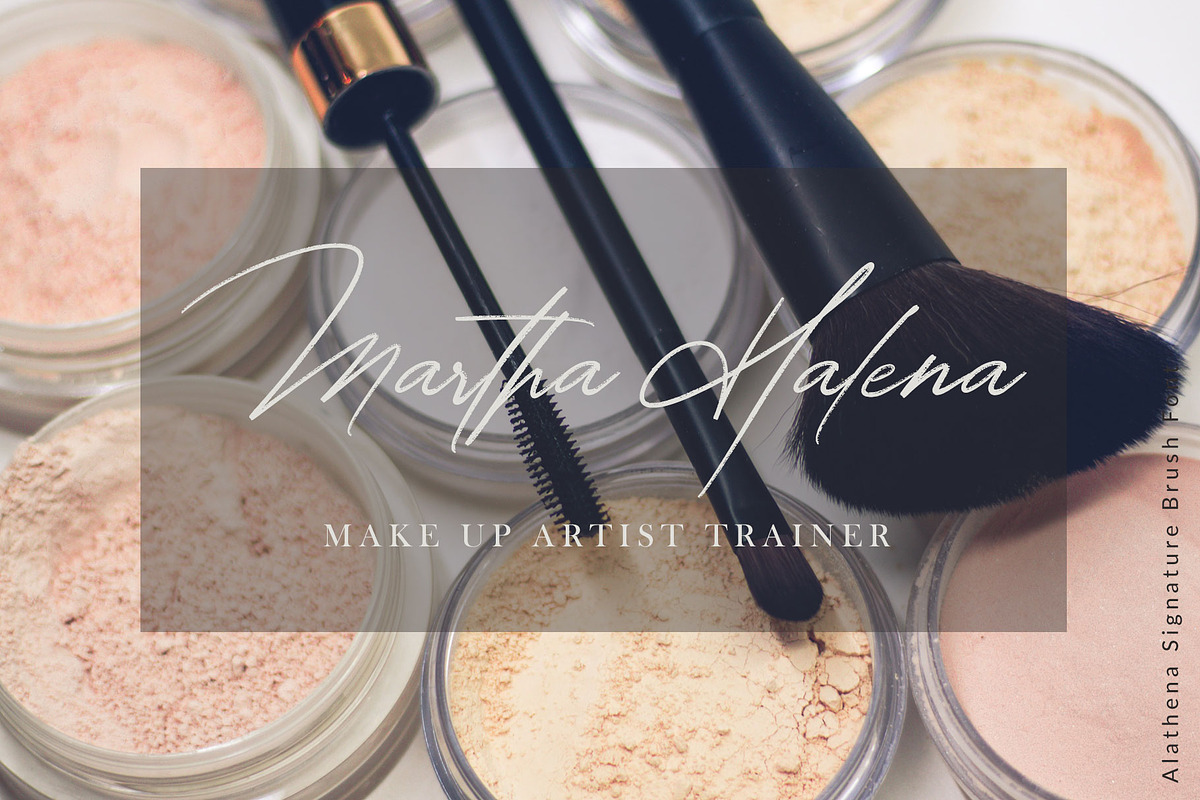 Alathena Signature Font, a Script Font by Analogous (Photo 11 of 14)