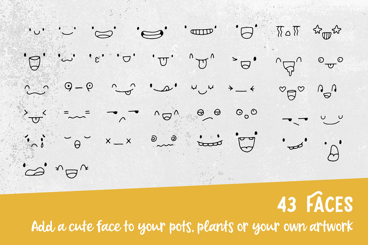 Procreate Plants & Pots Stamp Set, a Brush Add-On by PrettyLittlePigs (Photo 10 of 10)