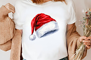 Retro Santa Christmas Clipart, an Illustration by Canvas Craft (Thumbnail 4 of 7)
