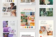 20 Mood Board Templates on Canva, a Presentation Template by DesignbySamVN (Thumbnail 2 of 7)