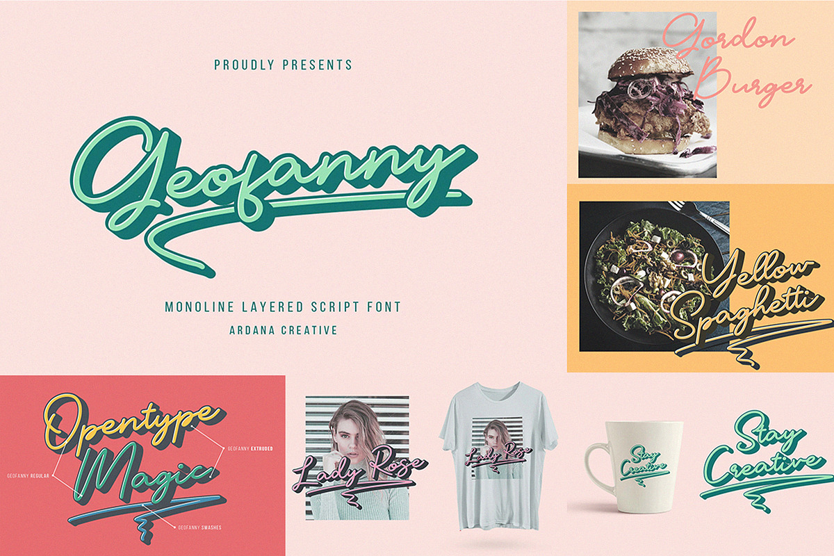 The Collector | Layered Font Bundle, a Script Font by Ardana Creative (Photo 11 of 14)