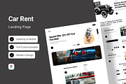 Heim - Car Rent Landing Page, a Landing Page Template by twinstd (Thumbnail 1 of 5)