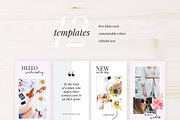 Instagram Stories Photoshop Pack, a Social Media Template by AdoredDesigns.com (Thumbnail 4 of 4)