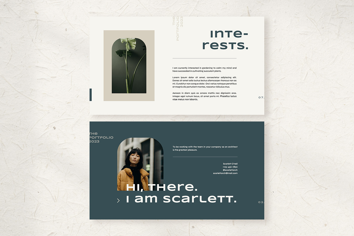 Personal Portfolio Presentation, a Presentation Template by peterdraw (Photo 7 of 8)